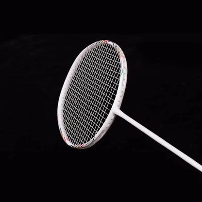 8U Professional 100% Carbon Badminton Racket 24-30Lbs G5 Ultralight Offensive Badminton Racket Racquet Training Sports with Bag